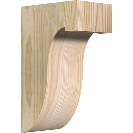 Del Monte Rough Sawn Corbel, Douglas Fir, 4W X 6D X 10H